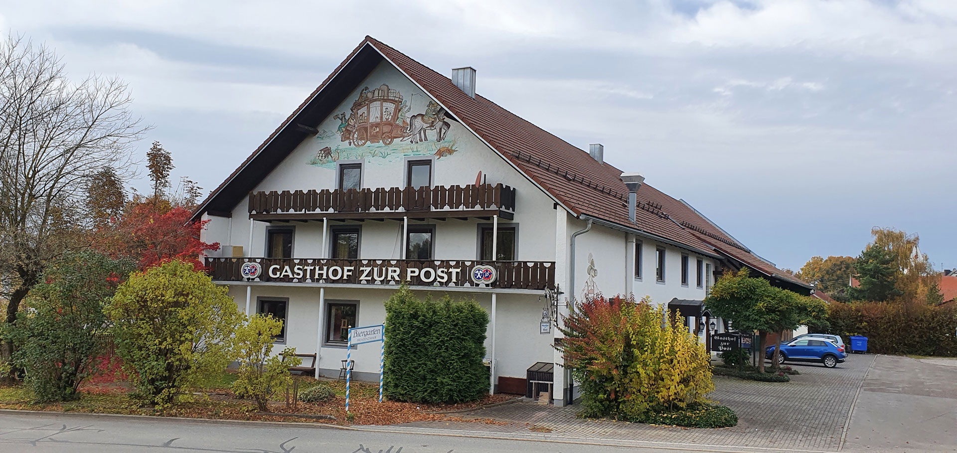 Grossansicht in neuem Fenster: Gasthof zur Post Mittelstetten